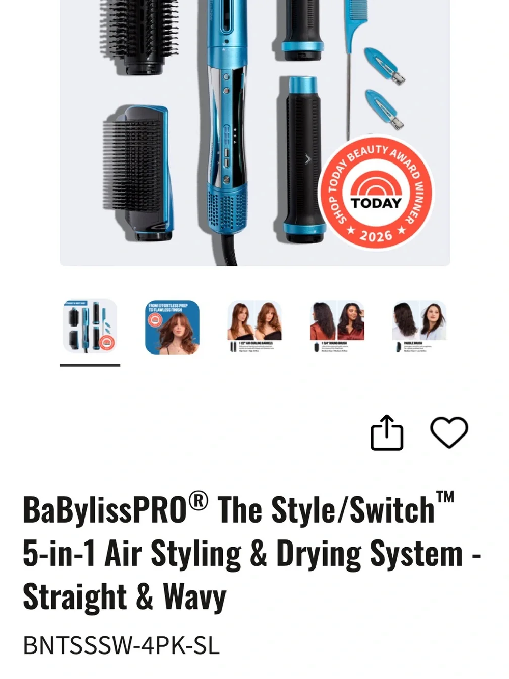 BaByliss styling tools